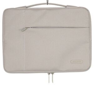 MOSISO Laptop Tablet MacBook Sleeve Zip Bag Taupe Gray NEW